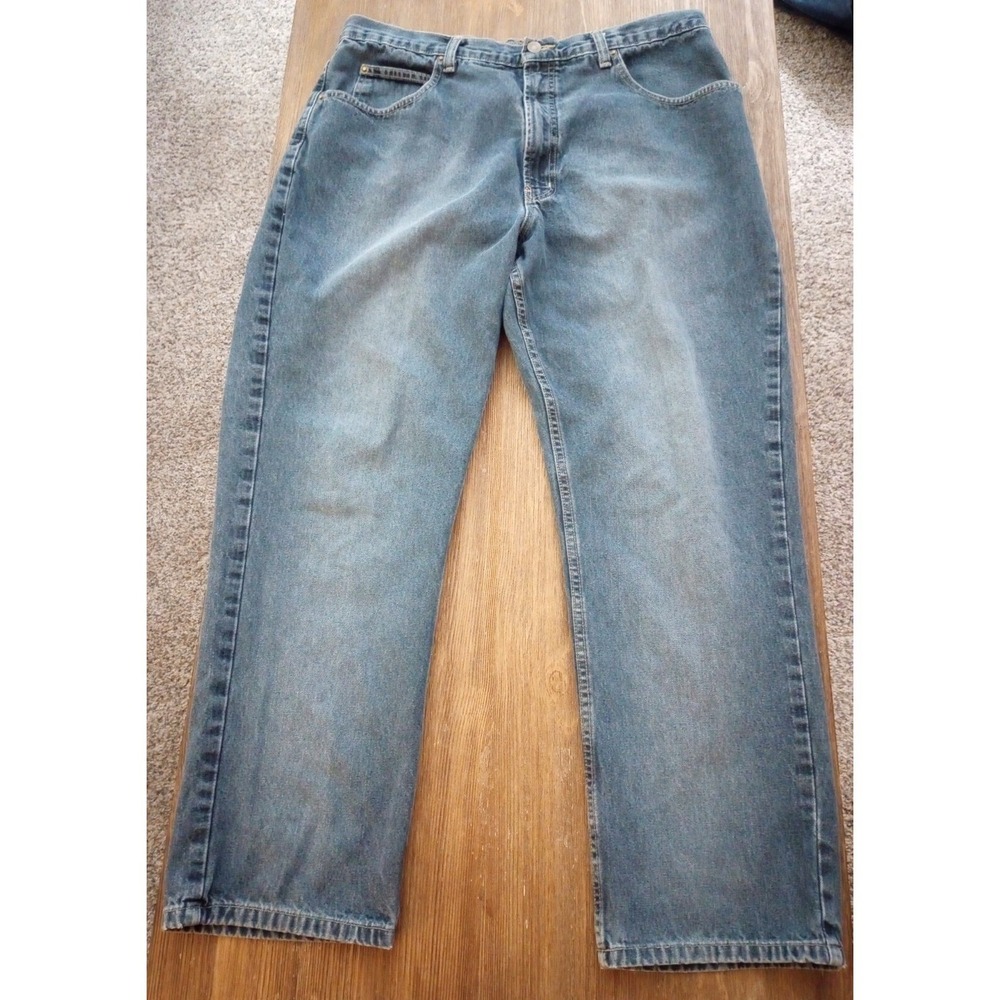 Geoffrey Beene Jeans Men's‎ Size 38x30 Blue Straight Medium Wash Denim
